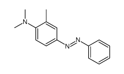 3’-甲基-4-二甲氨基偶氮苯结构式