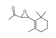 β-ionone epoxide Structure