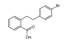 2-[2-(4-bromophenyl)ethyl]benzoic acid结构式
