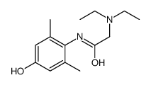 4-Hydroxylidocaine Structure