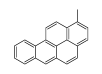 1-Methylbenzo(a)pyrene Structure