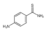 4-氨基硫代苯甲酰胺结构式