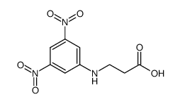 N-(3,5-Dinitrophenyl)-β-alanin Structure
