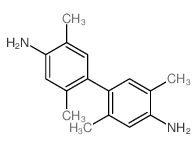 4-(4-amino-2,5-dimethyl-phenyl)-2,5-dimethyl-aniline结构式