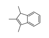 1,2,3-trimethyl-1H-indene结构式