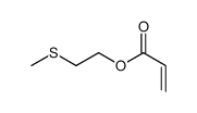 2-(methylthio)ethyl acrylate structure