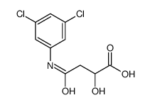 N-(3,5-dichlorophenyl)-2-hydroxysuccinamic acid Structure