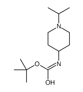 4-(BOC-氨基)-1-异丙基哌啶结构式