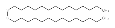 Disulfide, ditetradecyl结构式