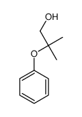 2-甲基-2-苯氧基丙烷-1-醇结构式