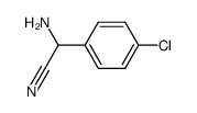 2-amino-2-(p-chlorophenyl)acetonitrile结构式
