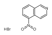 5-nitroisoquinoline hydrobromide Structure