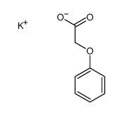 potassium phenoxyacetate Structure