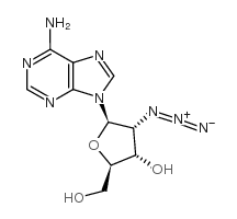 2'-AZIDO-D-ADENOSINE结构式