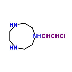1,4,7-三氮环壬烷 三盐酸盐结构式