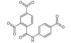 2,4-dinitro-N-(4-nitrophenyl)benzamide结构式