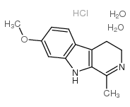HARMALINE HYDROCHLORIDE DIHYDRATE structure