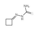 (cyclobutylideneamino)thiourea结构式