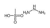 methanesulfonic acid,triazane Structure