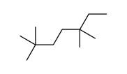 2,2,5,5-tetramethylheptane结构式