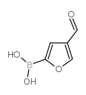 4-甲酰基呋喃-2-硼酸结构式