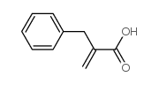 2-BENZYLACRYLIC ACID Structure