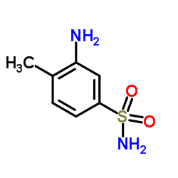 3-Amino-4-methylbenzenesulfonamide Structure