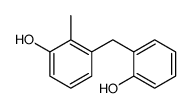 3-[(2-hydroxyphenyl)methyl]-2-methylphenol Structure