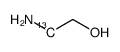 2-aminoethanol Structure
