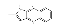 1H-Pyrrolo[2,3-b]quinoxaline,2-methyl-(9CI) Structure