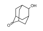 6-hydroxyadamantan-2-one Structure