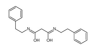N,N''-DIPHENETHYL-MALONAMIDE结构式