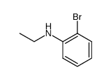 2-bromo-N-ethylbenzeneamine Structure
