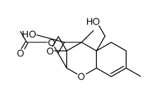 Trichothec-9-ene-3,4,15-triol, 12,13-epoxy-, 3-acetate, (3alpha,4beta)-结构式