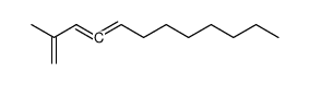 2-Methyl-dodeca-1,3,4-trien结构式