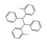 1-chloro-2-[2-(2-chlorophenyl)-1,2-diphenyl-ethyl]benzene结构式