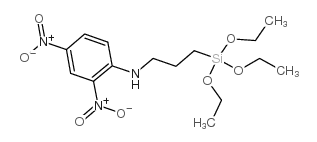 3-(2,4-二硝基苯基氨基)丙基三乙氧基硅烷结构式
