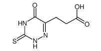 3-(5-氧代-3-硫氧基-2,3,4,5-四氢-[1,2,4]噻嗪-6-基)-丙酸结构式