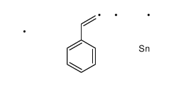 trimethyl(2-phenylethenyl)stannane Structure