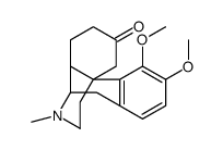 3,4-Dimethoxy-N-methyl-6-oxomorphinan Structure