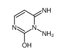2(1H)-Pyrimidinone,1-amino-3,6-dihydro-6-imino-(9CI) picture
