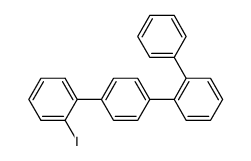 2'''-iodo-1,1':2',1'':4'',1'''-quaterphenyl结构式