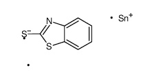 1,3-benzothiazol-2-ylsulfanyl(trimethyl)stannane结构式