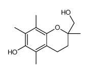 3,4-二氢-2-羟基甲基-2,5,7,8-四甲基-2H-苯并吡喃-6-醇结构式