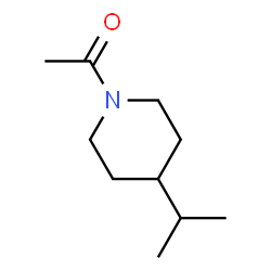 Piperidine, 1-acetyl-4-(1-methylethyl)- (9CI)结构式