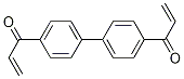 [1,1'-Biphenyl]-4,4'-diyl diacrylate structure