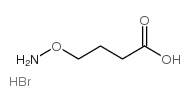 4-(aminooxy)butanoic acid, hydrobromide Structure