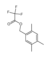 2,4,5-trimethylbenzyl trifluoroacetate结构式