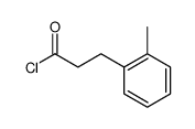 Benzenepropanoyl chloride, 2-Methyl-结构式