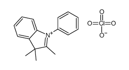 2,3,3-trimethyl-1-phenylindol-1-ium,perchlorate结构式